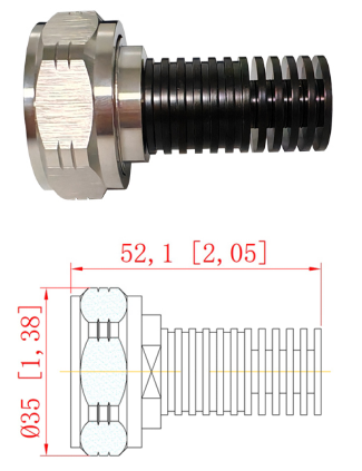 DC-6GHz 10W Dummy Load / Termination Load 50 Ohm Impedance