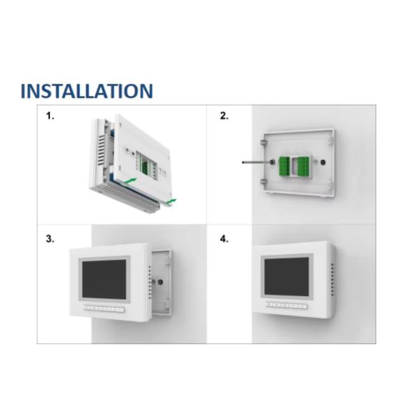 24V Commercial Smart Thermostat Wifi Boiler Programmable Heating Cooling