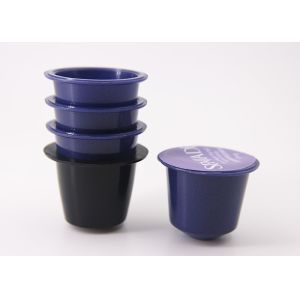 Quality Aluminum Foil Instant Coffee Capsules With Film Lid PP Recipe Standard for sale