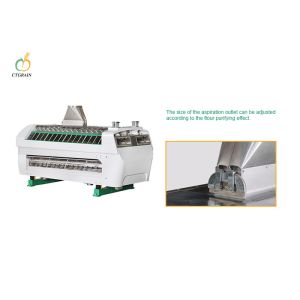 China Fine Capacity 1200kg/H Wheat Flour Semolina Purifier on sale