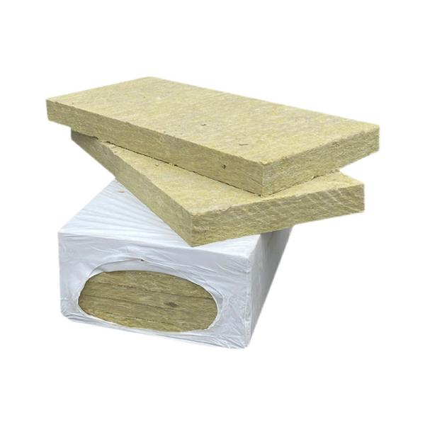 Fireproof Rock Wool Insulation Board , Rigid Rockwool Panels