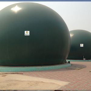 Stainless Steel Polyurethane Foam Spray Paint Biogas Holder Insulated
