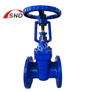 QT450 Manual Operation Gate Valve with PN10-16 Pressure for Industrial Water