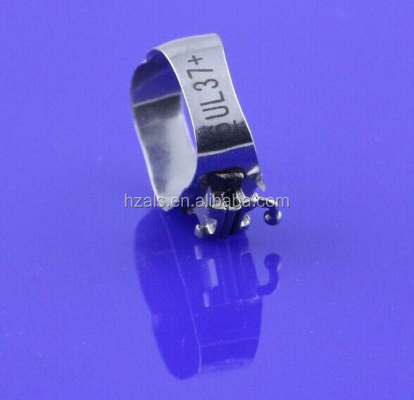 Custom Orthodontic Molar Band With Lingual Sheath Stainless Steel Buccal Tube Bands