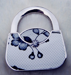 bag hanger infolding, unfoldable bag hanger , foldable bag hanger, fashionable