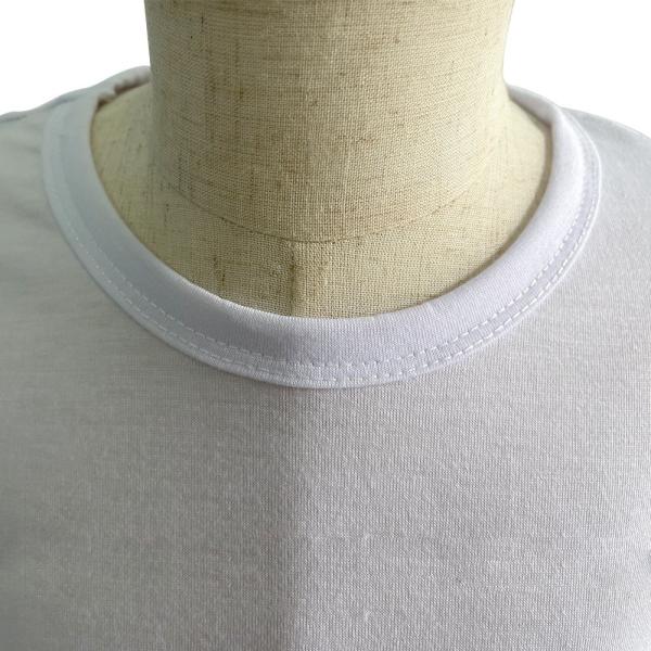 Heat Transfer Printing Polyester Sublimation T Shirt Blanks White Short Sleeve 200g