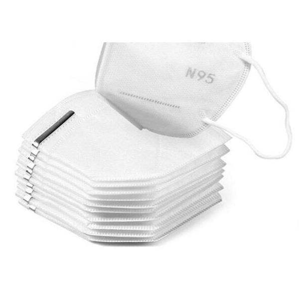 Buy 5 Ply Reusable N95 Face Mask , Adjustable N95 Particulate Respirator Mask at wholesale prices