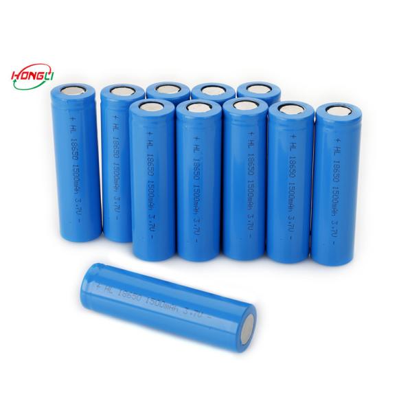 IMR1500mAh 18650 Lithium Polymer Battery Pack For Large Capacity Power Bank