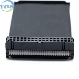 Grey IDC Flat Cable 2*17 Pins two ends For PCB breadboard UL approval