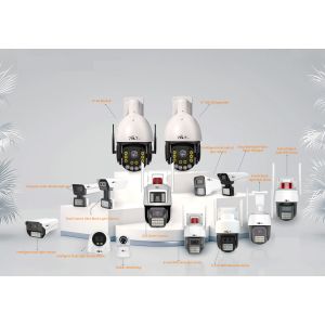 IP Network HD Full Color Camera with Audio AI Human Detect Dome Smart IR POE