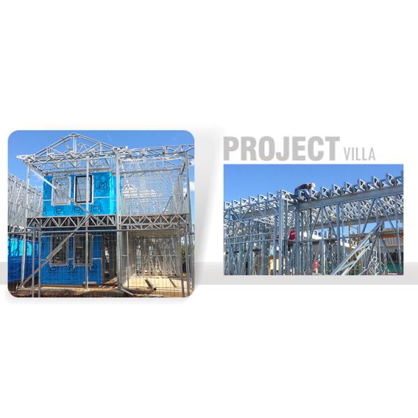 Recyclable Architecture Light Steel Structure House Prefab Villa Modular Home