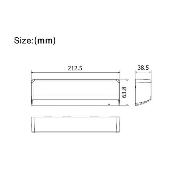 Doppler Radar 12V Automatic Gate Accessories , 24GHz Microwave Security Sensor