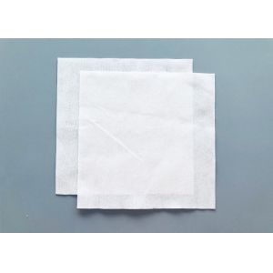 Refreshing Disposable Face Wipes 40gsm Spunlace Material Plain Style Pure