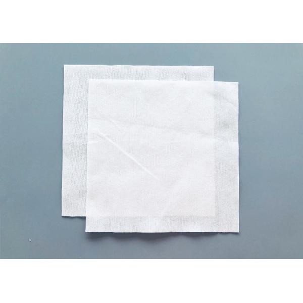 Refreshing Disposable Face Wipes 40gsm Spunlace Material Plain Style Pure