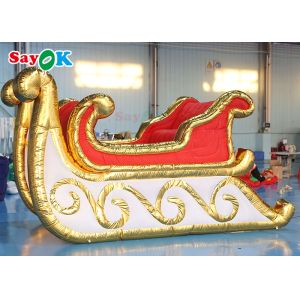 4x2m Inflatable Holiday Decorations Festival Christmas Sleigh Sled