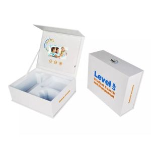 Upload Your Video Lcd Paper Box/Video Flower Box HD Screen Gift 4.3 5 7 Inch