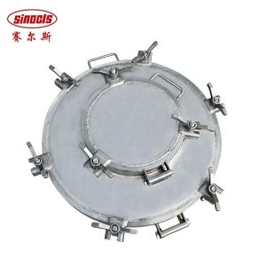 304 Stainless Steel Quick Opening Manhole Covers for Chemical Vehicles