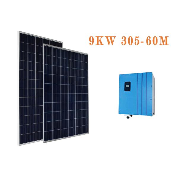 Buy 2400Pa 9KW 305W Monocrystalline On Grid Solar PV System at wholesale prices