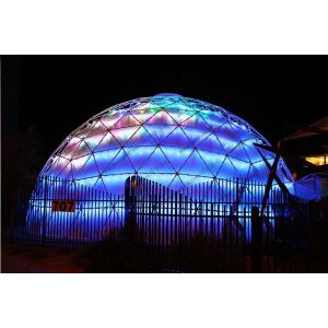 Lightweight Large Geodesic Dome Tent , Festival Geo Dome Camping For Big