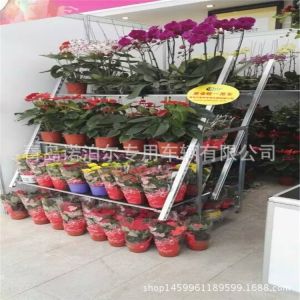 Display Type Plywood Danish Flower Trolley Rust Prevention Assembly Convenient