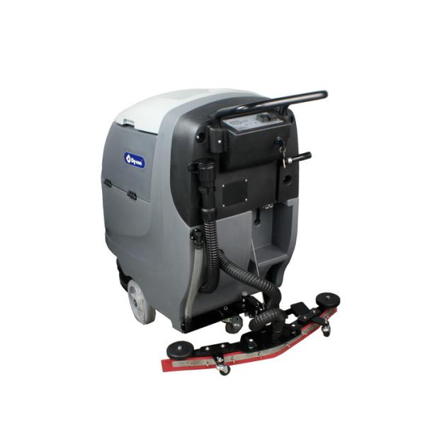 Marble Floor Walk Behind Scrubber Sweeper / Industrial Floor Cleaning Equipment