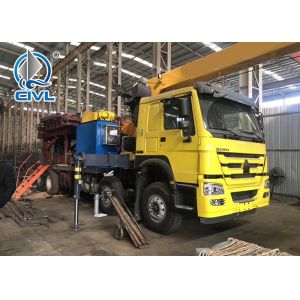 Diesel SQ5SK3Q Truck Mounted Crane , 5 TON Telescoping Boom Crane
