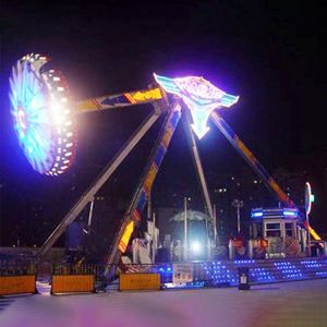 Thirlling Giant Frisbee Ride , Huss Giant Frisbee CE ISO Certification