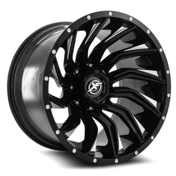Buy Aluminum Alloy 6 Hole 4x4 Off Road Rims With Chrome Rivetrs at wholesale prices