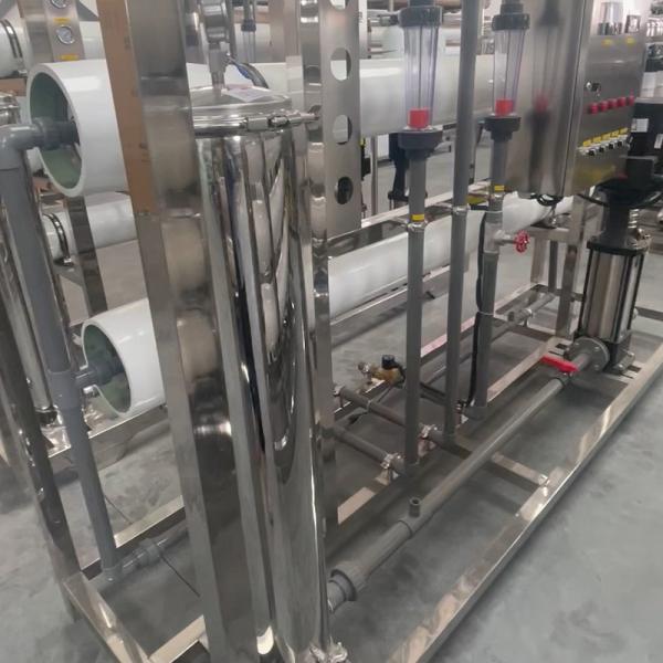 2L/Hour Productivity Reverse Osmosis System for Water Purification 4ton RO Water Machine