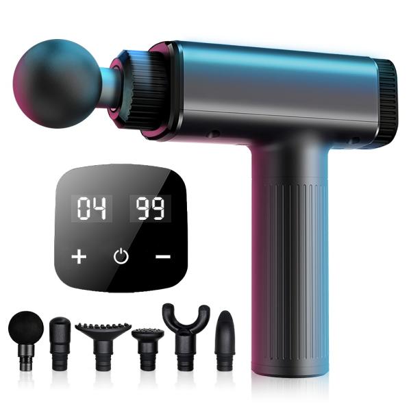 Buy LCD Display 30 Speeds Quiet Fascia Muscle Massage Gun at wholesale prices