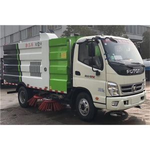 FOTON Stainless Steel Dust Cleaning Road Sweeper Truck For Highway and Airport