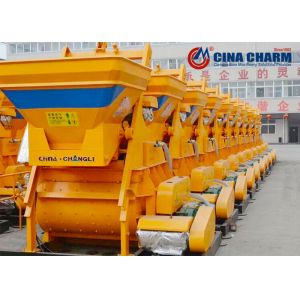 Quality Twin Shaft 2400L 90m3/h JS1500 Concrete Mixer Machine for sale
