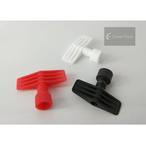 Stand Up Doypack Plastic Spout Caps , Liquor Pour Spouts Multiple Color