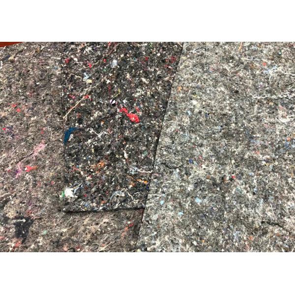 Buy Hard Polyester Mattress Felt Pads , Waterproof 100% Polyester Shohddy Pad at wholesale prices