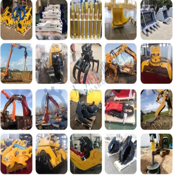 13-30Ton Hyundai Excavator Attachment Hydraulic Rotary Wood Grapple For R150LC-9 R160LC-7 R210W-9S R220-5 R290LC-7 R335
