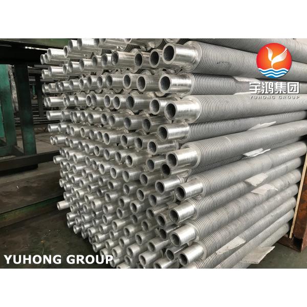 Buy Stainless Steel High Frequency Welding Finned Tube Spiral Solid Finned Tube For Heaters at wholesale prices
