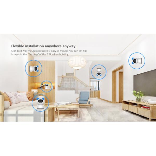 Smart Wireless 1080P P&T Camera(E95A)