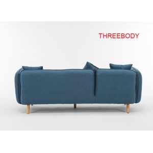 Durable Modern Living Room Furniture Comfortable Fabric Sofa Wooden Frame