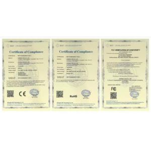 Shenzhen Tengshengda ELECTRIC CO., LTD. Certifications
