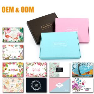 Recyclable Embossed 200g C2S Corrugated Paper Box