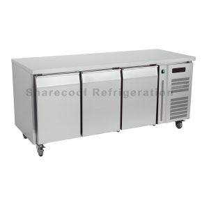 China Sharecool Undercounter Refrigerator Freezer 3 Doors Fan Cooling on sale