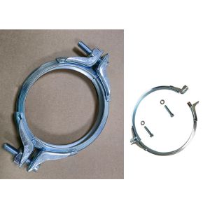 Galvanized Double Bolt Rapid Split Ring Clamp Hangers