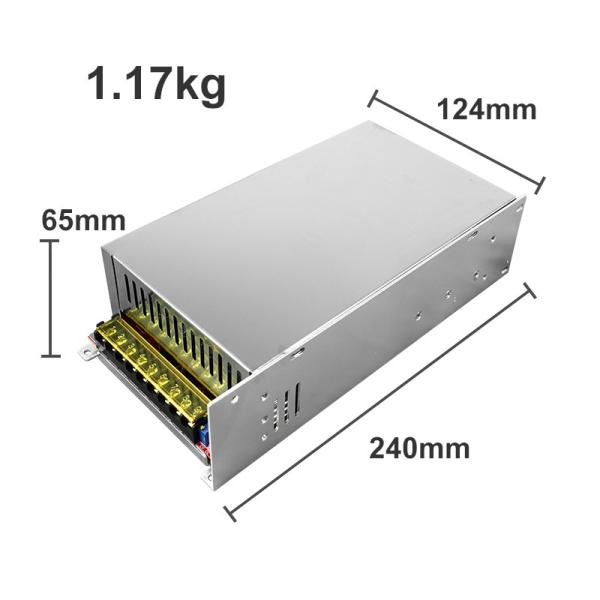 Ultra High Power 1000W 28V 49A Silver Power Supply Adapter For Outdoor Drone Electronic Device