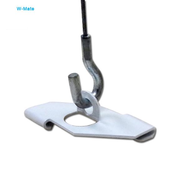 Building Material T Bar Steel Cable Clips Suspended Ceiling T Grid