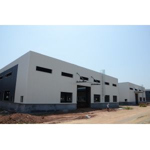S355 H Section Steel Structural Workshop Prefabricated Metal Construction