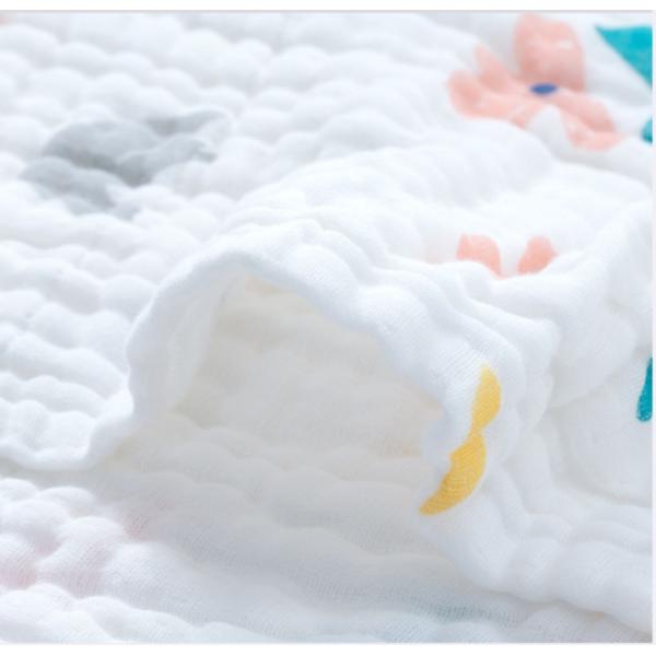 Buy Breathable Six Layers Crepe Gauze Fabric Gauze Swaddle Fabric 40SX40S at wholesale prices
