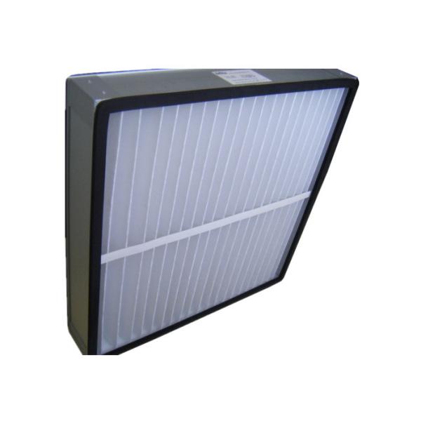 Buy Polyester Media Deep Pleated Panel Air Filters Home With Metal Frame at wholesale prices