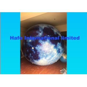 Attractive Reusable Inflatable Advertising Balloon Helium Moon Balloon For