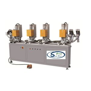 Quality Steel Liner Automatic UPVC Window Machine High Dimension Accuracy for sale