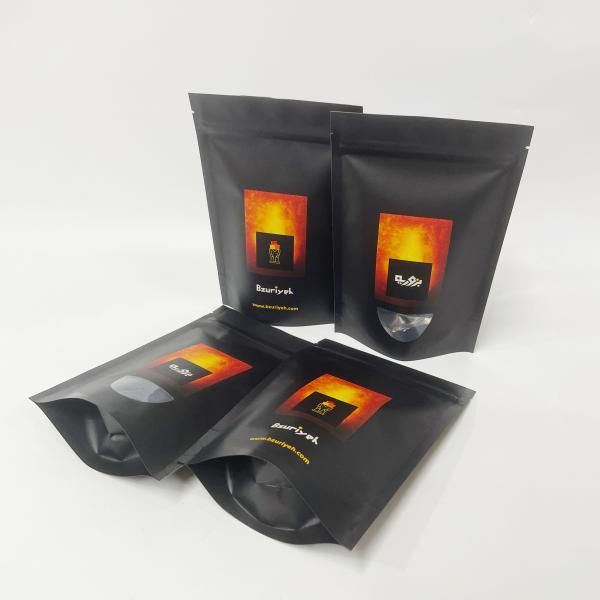 Custom Printed Stand Up Pouch Resealable Plastic Bags Food Packaging Stand Up Zipper Bags with Aluminum Foil